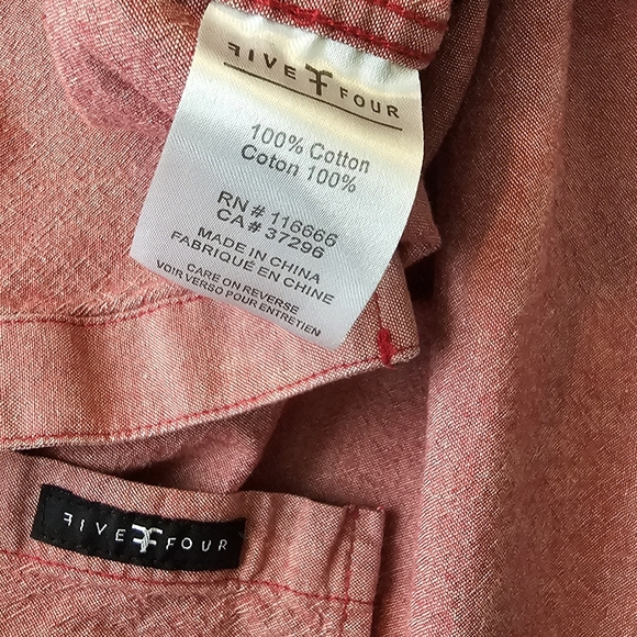 FIVE FOUR Mensperfect fit XXL button-down - Picture 3 of 4